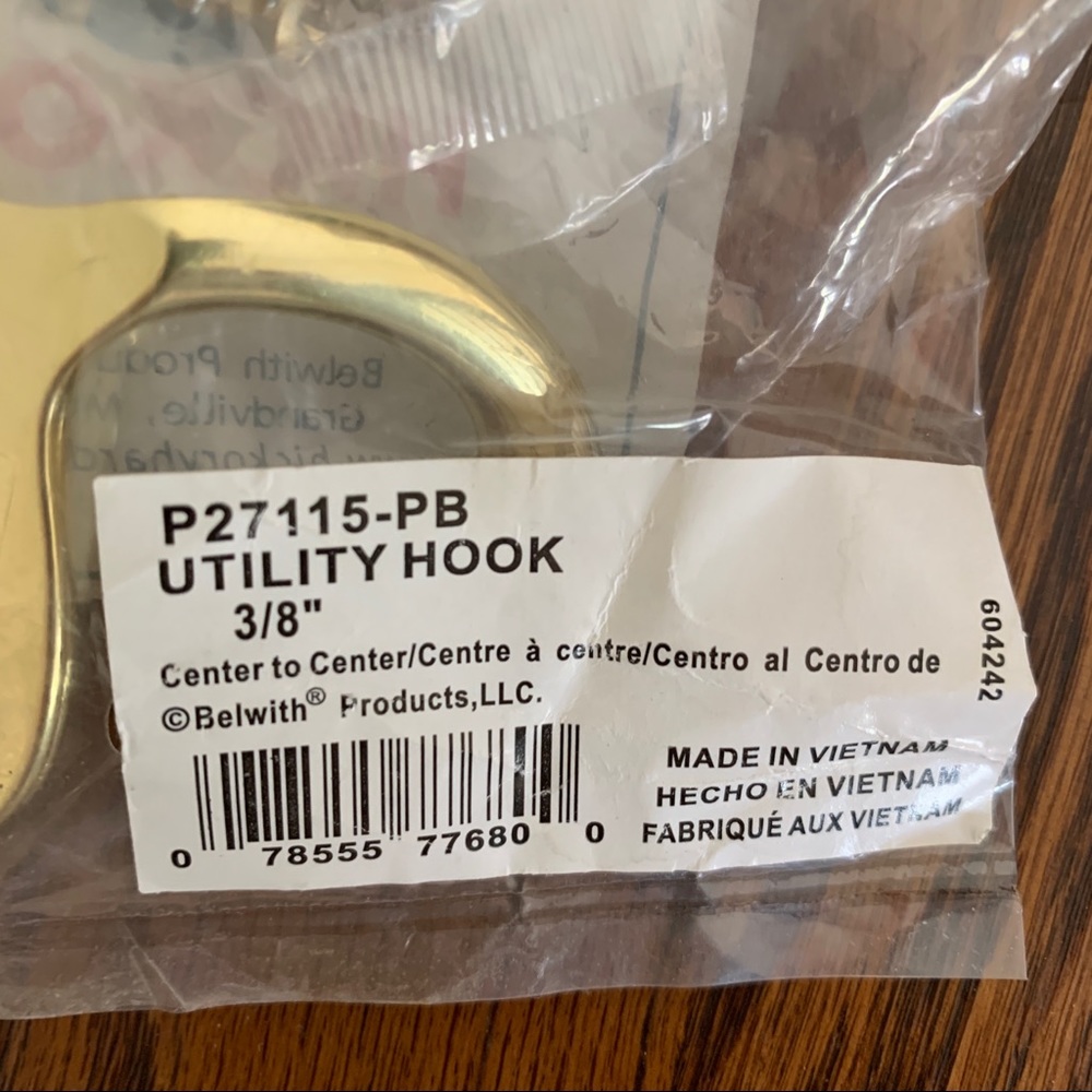 3/$20 Two Utility Hooks - Picture 3 of 4